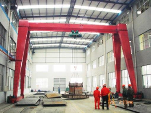 אור Duty שלט רחוק יחיד Girder Gantry Crane 5 Ton